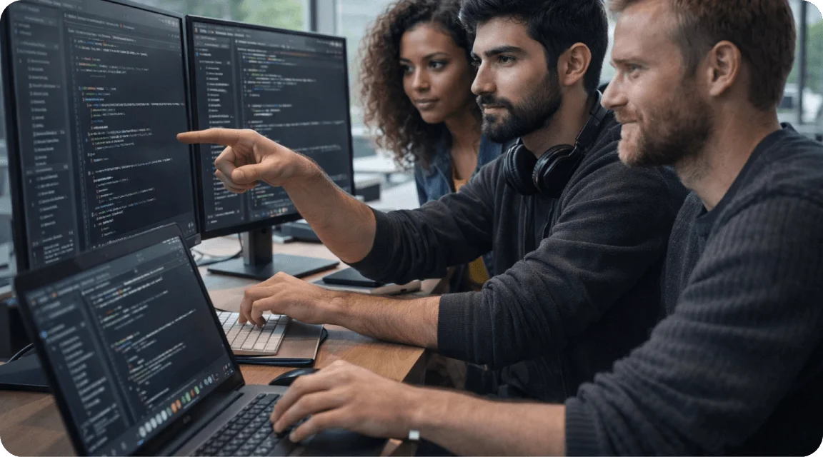 Developer working with mobile attribution tools